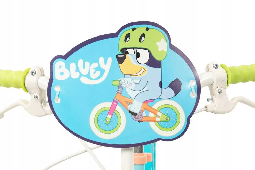 TOIMSA children's bicycle Bluey 12” Mėlyna and lime mėlynas