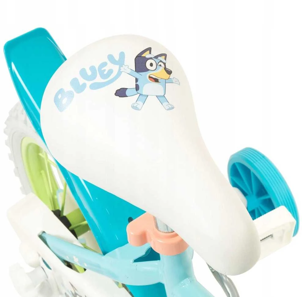 TOIMSA children's bicycle Bluey 12” Mėlyna and lime mėlynas