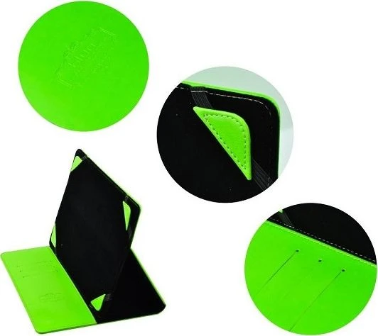 Oem BLUN universalus planšetinio kompiuterio dėklas 8" (UNT) žalios spalvos