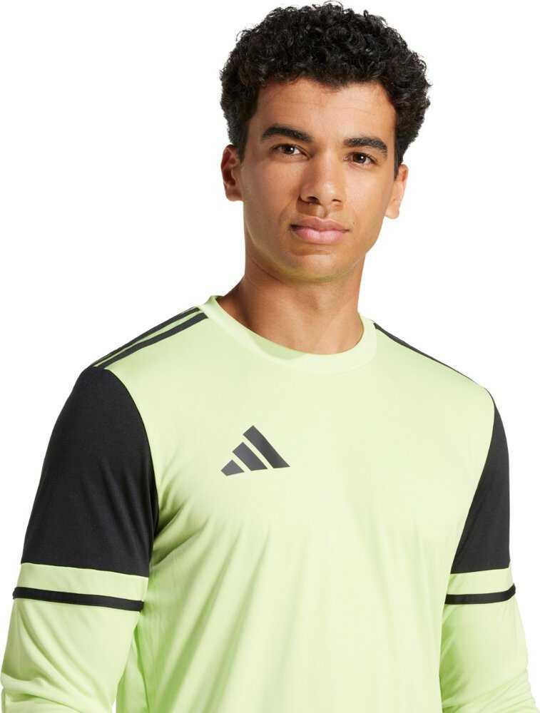 Marškinėliai bramkarska vyriška adidas Squadra 25 Long Sleeve limonkowa JG1129 (S)