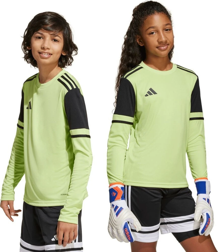 Marškinėliai bramkarska vaikams adidas Squadra 25 Long Sleeve limonkowa JJ1940 (128cm)