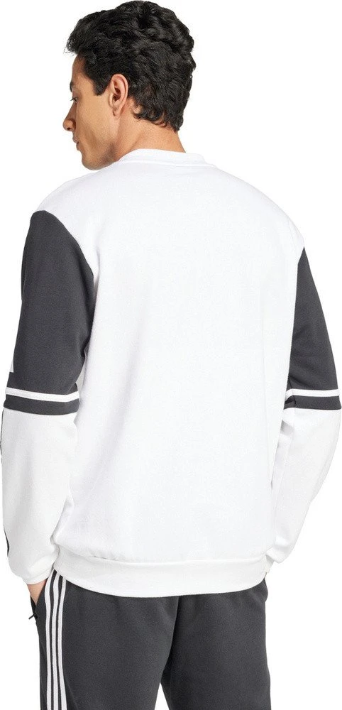 Bluza vyriška adidas Squadra 25 Sweat Crew balta ir-juoda JD2959 (S)