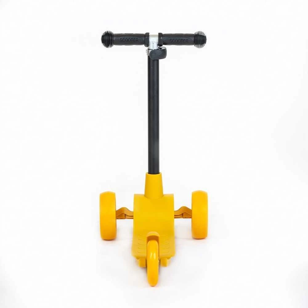 Baby Mix Prime geltonas paspirtukas vaikams nuo 1,5 metų
