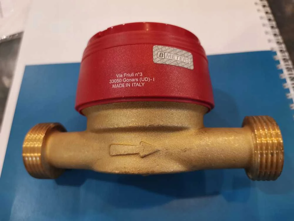 BMETERS antimagnetinis vandens skaitiklis GSD8-I šiltam vandeniui, 3/4'' AC Q3-4.0 m3/h, Tmax:90°C, L=130mm, MID R100/R50 AM