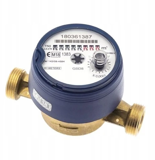 Bmeters WODOM.GSD8-RFM,ZW,Q3=2,5,DN15 R100/50AM