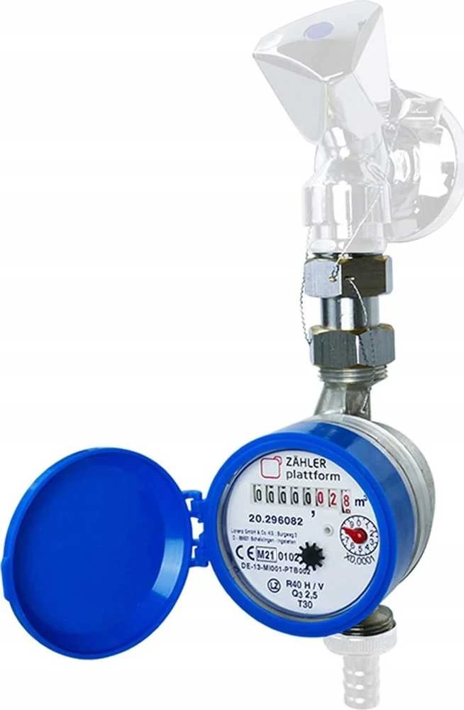BMETERS Žalvarinės pusės jungtys vandens skaitikliams 5/4"