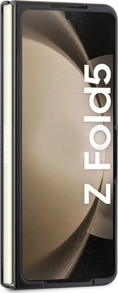 Dėklas BMW BMHCZFD522NBCK Z Fold5 F946 juodos spalvos Leather Carbon