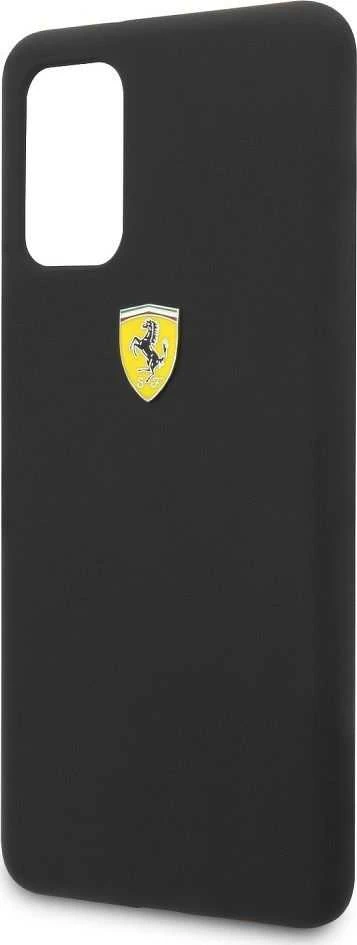 Dėklas BMW BMHCS21MSIVTBK S21+ G996 juodos spalvos Silicone Stripes M Collection