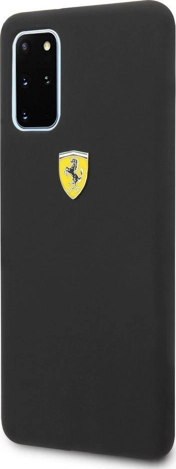 Dėklas BMW BMHCS21MSIVTBK S21+ G996 juodos spalvos Silicone Stripes M Collection