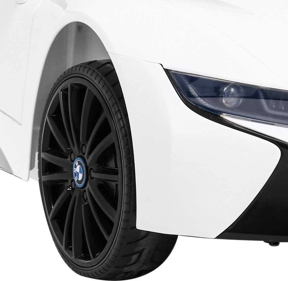 Ramiz Elektrinė mašina vaikams BMW I8 LIFT baltos spalvos
