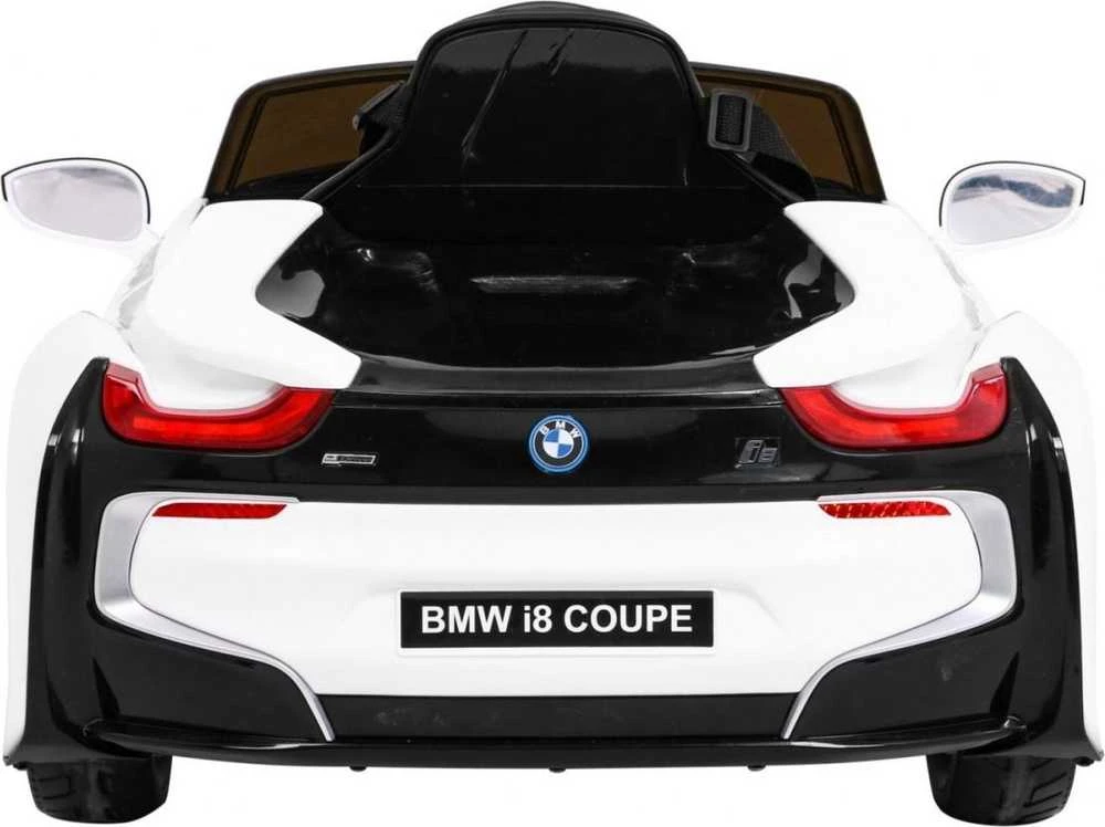 Ramiz Elektrinė mašina vaikams BMW I8 LIFT baltos spalvos