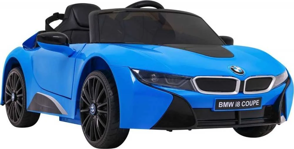 Ramiz Elektrinė mašina vaikams BMW I8 LIFT mėlynos spalvos