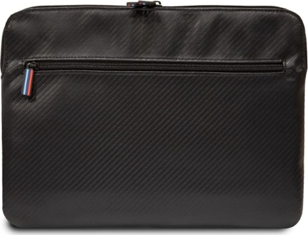 Dėklas kompiuteriui BMW BMCS14PUCARTCBK 14″ juodos spalvos Carbon Tricolor