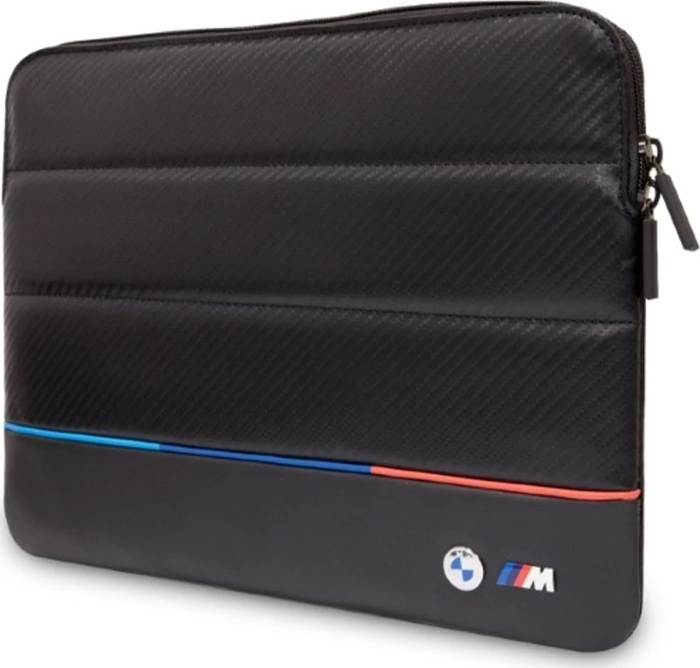 Dėklas kompiuteriui BMW BMCS14PUCARTCBK 14″ juodos spalvos Carbon Tricolor