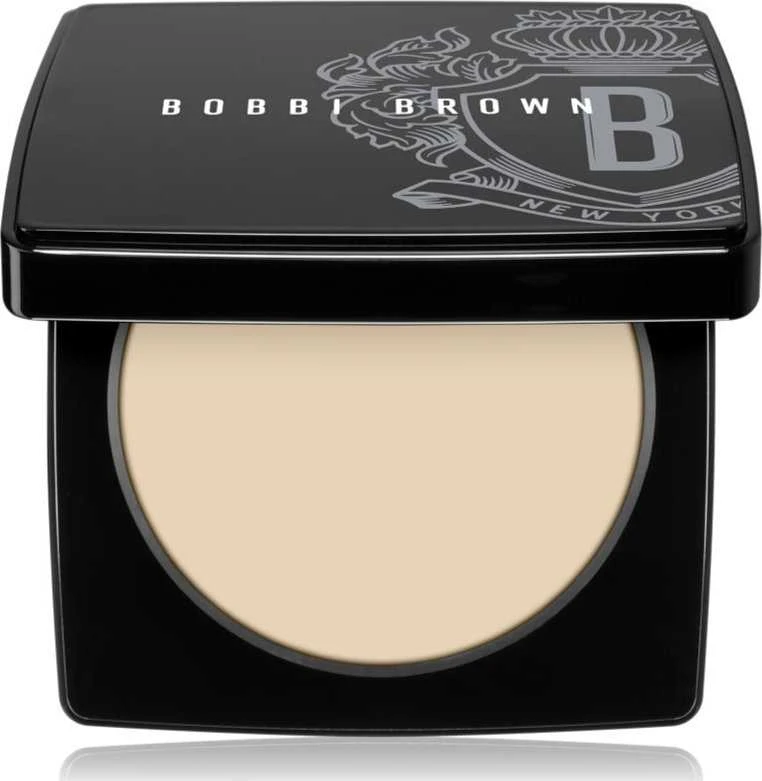 Bobbi Brown Sheer Finish Pressed Powder kompaktinė pudra, atspalvis: Pale Geltona, 9 g