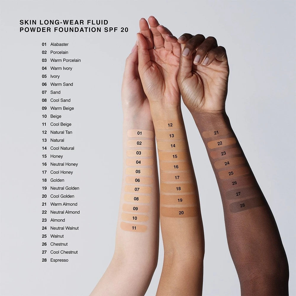 Bobbi Brown Skin Longwear Matte Finish skystas makiažo pagrindas be parabenų C-046 Cool rusvai rudas gelis SPF 20, 40 ml