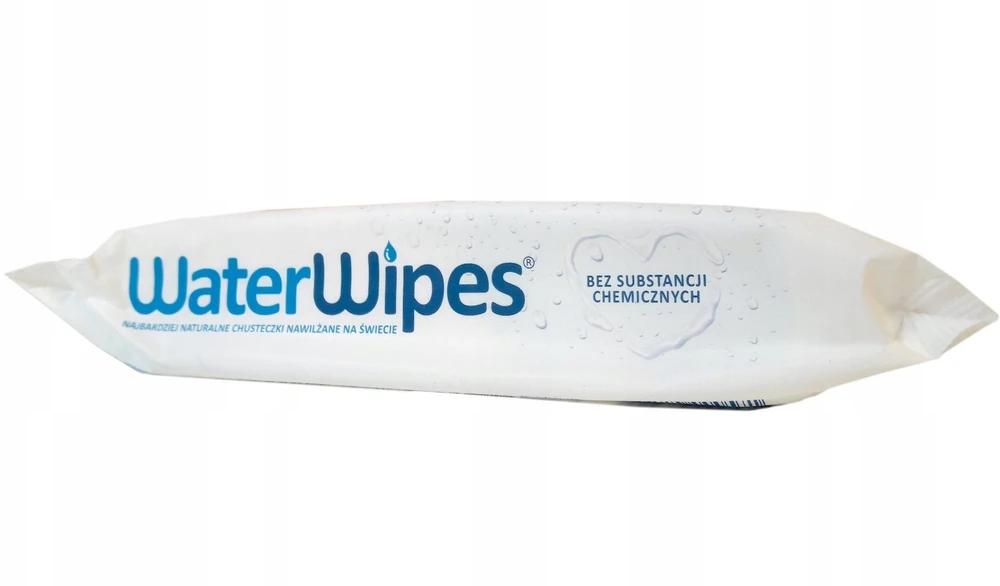 WATER WIPES WATERWIPES DRĖGNOS SERVETĖLĖS 18 PAKUOČIŲ PO 60 VNT. BIODEGRADABLE