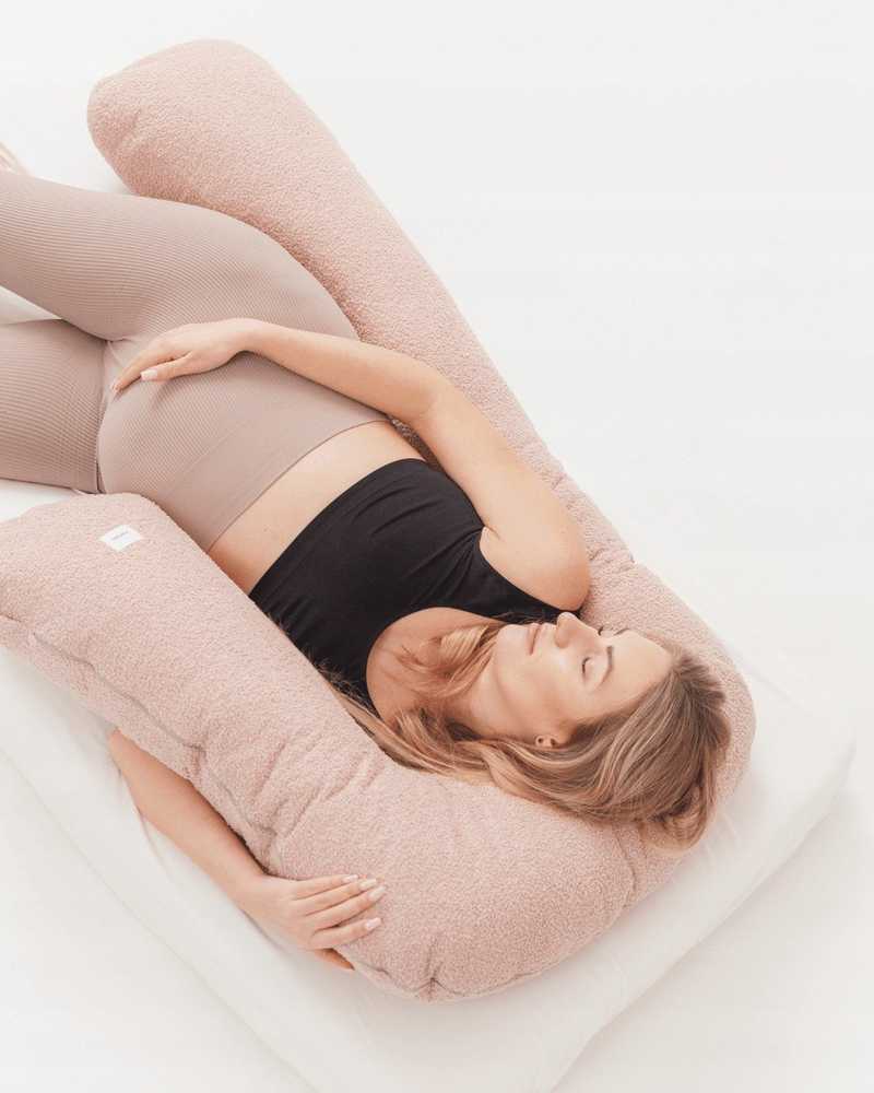 Bobono PIAPIMO – NĖŠTUMO PAGALVĖ MIEGO TIPUI 7, ROŽINĖ, MEŠKUTĖLIO FORMULĖ