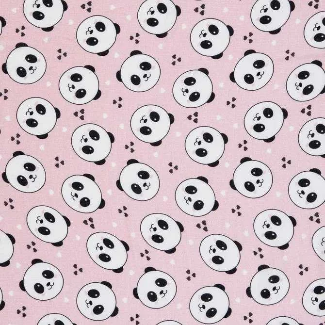 Rankšluostis BOC0307-BAMBŪKINIS NIPPLIS 75X75 PANDA ROŽINIS