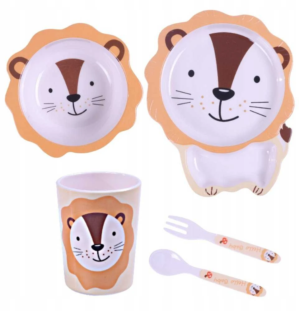 Bocioland BOCIOLAND BL560-5 dalių „Lion“ virtuvės įrankių rinkinys