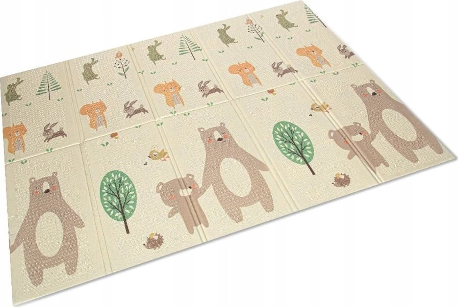 Bocioland BOCIOLAND BL124-SULANKSTAMAS KONTRASNIS KILIMAS 150X200CM MAŽAS LOKIS