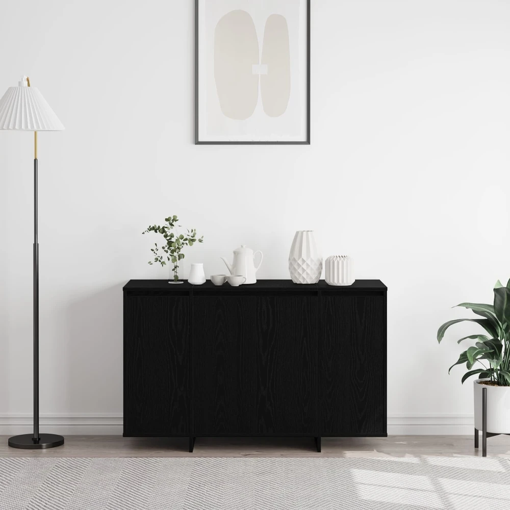Kabalas Juodas ąžuolas 120 x 41 x 75 cm Apdirbta mediena