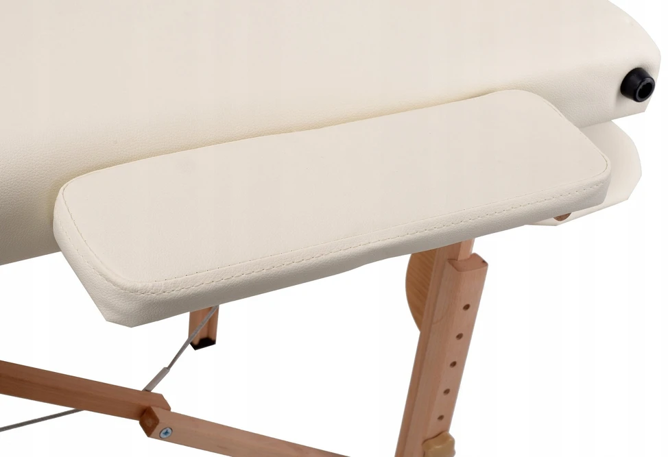 Bodyfit stalas, masažinė lova, 3 segmentų, medinis XXL