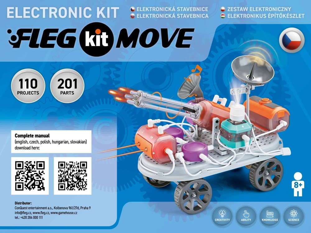 Boffin Klocki konstrukcyjne FLEG - Move (GFK1000)