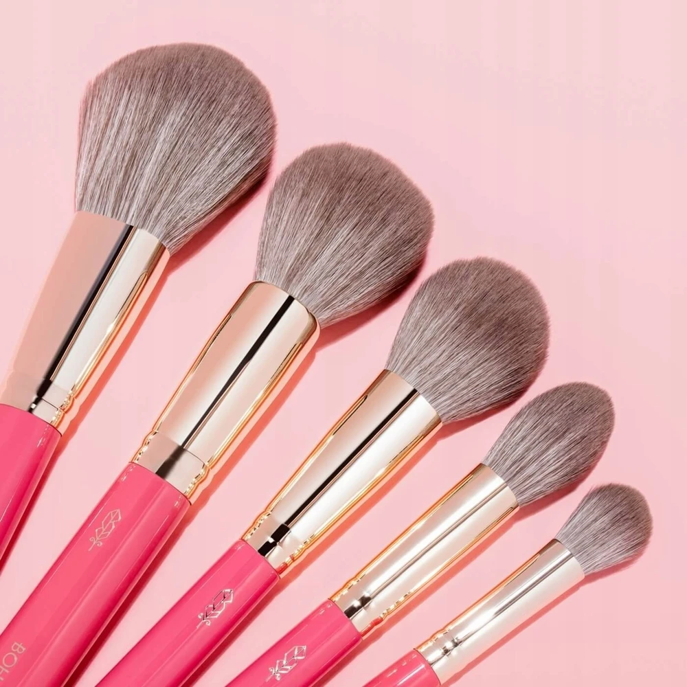 Boho Beauty Boho 5 veido šepečių rinkinys Rose Touch (5904139441190)