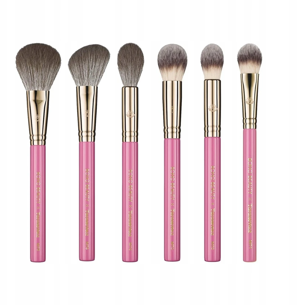 Boho Beauty Boho 6 veido šepetėlių rinkinys