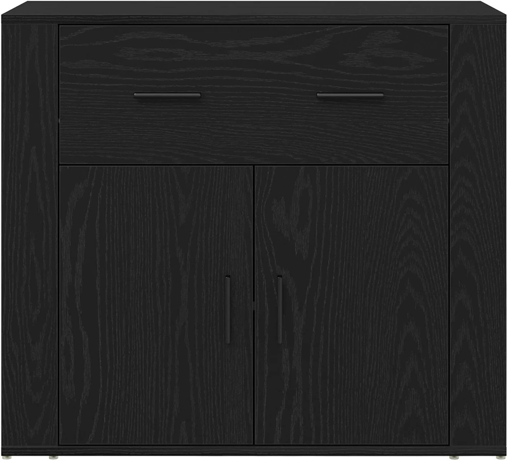 Kabalas Juodas ąžuolas 80 x 33 x 70 cm Apdirbta mediena