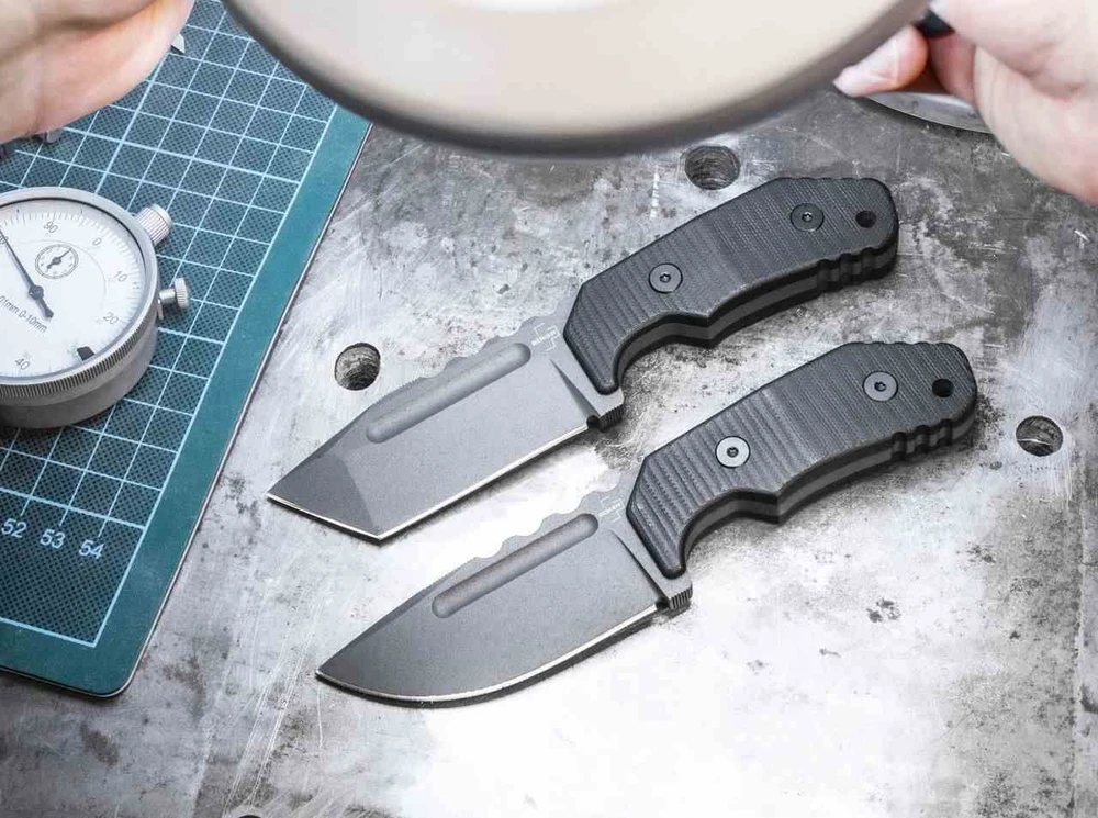 Boker Nóż Bker Plus Little Dvalin Tanto Juodas