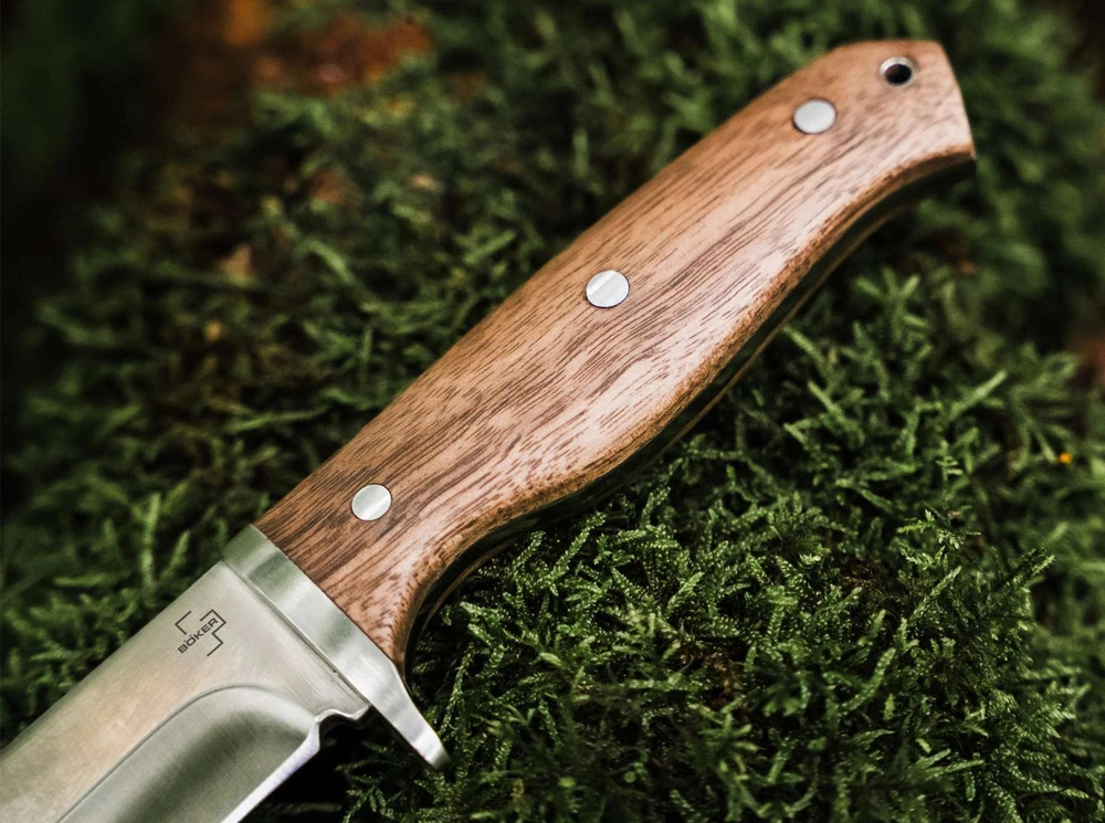 Nóż Böker Plus Walnut Drop 14C28N
