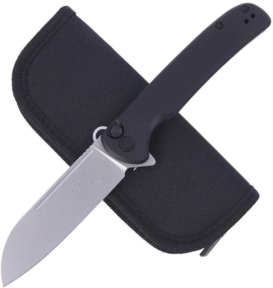 Boker Sulankstomas peilis CIVIVI Chevalier Juodas G10 14C28N EDC (C20022-1)