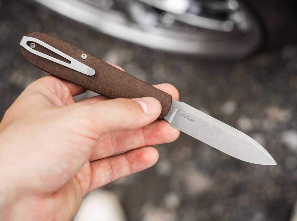 Boker Solingen karsto džiuto Micarta peilis