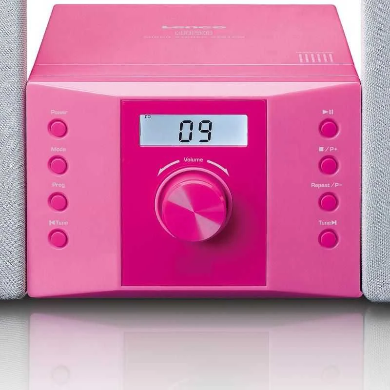 Muzikinis centras Lenco MC-013 rožinė