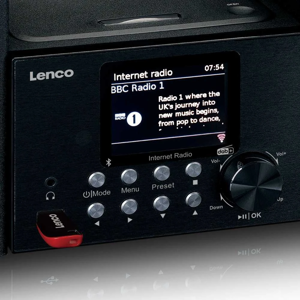 Muzikinis centras Zassenhaus Lenco MC-250