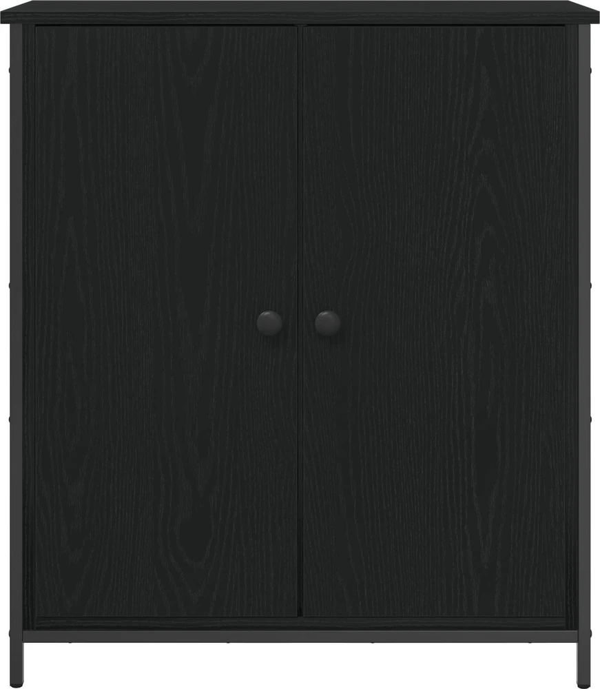 Kabalas Juodas ąžuolas 70 x 30 x 80 cm Apdirbta mediena