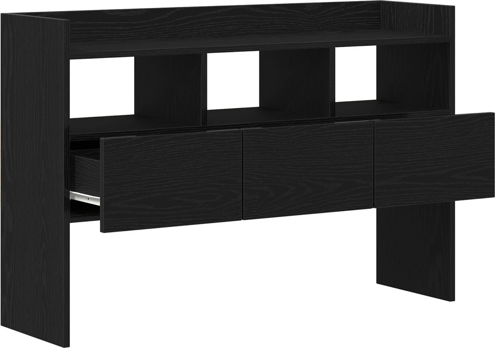Kabalas Juodas ąžuolas 105 x 30 x 70 cm Apdirbta mediena