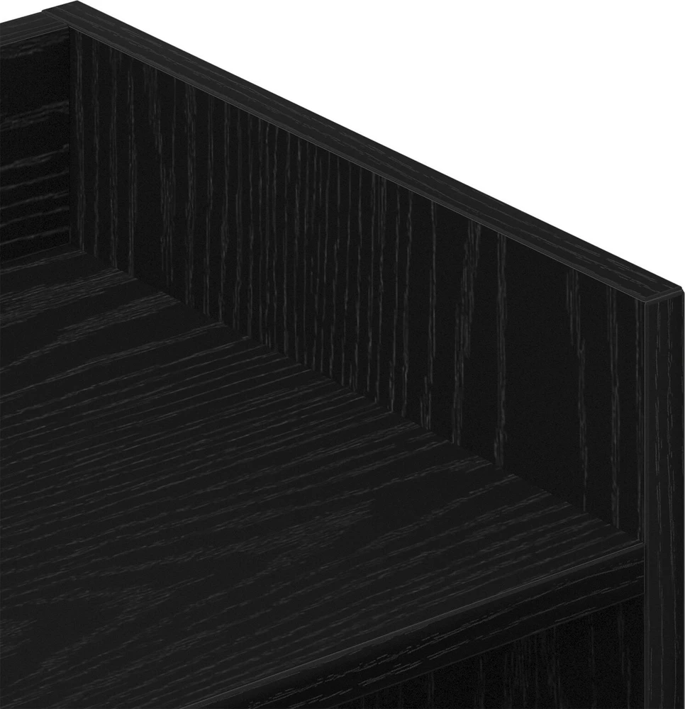 Kabalas Juodas ąžuolas 105 x 30 x 70 cm Apdirbta mediena