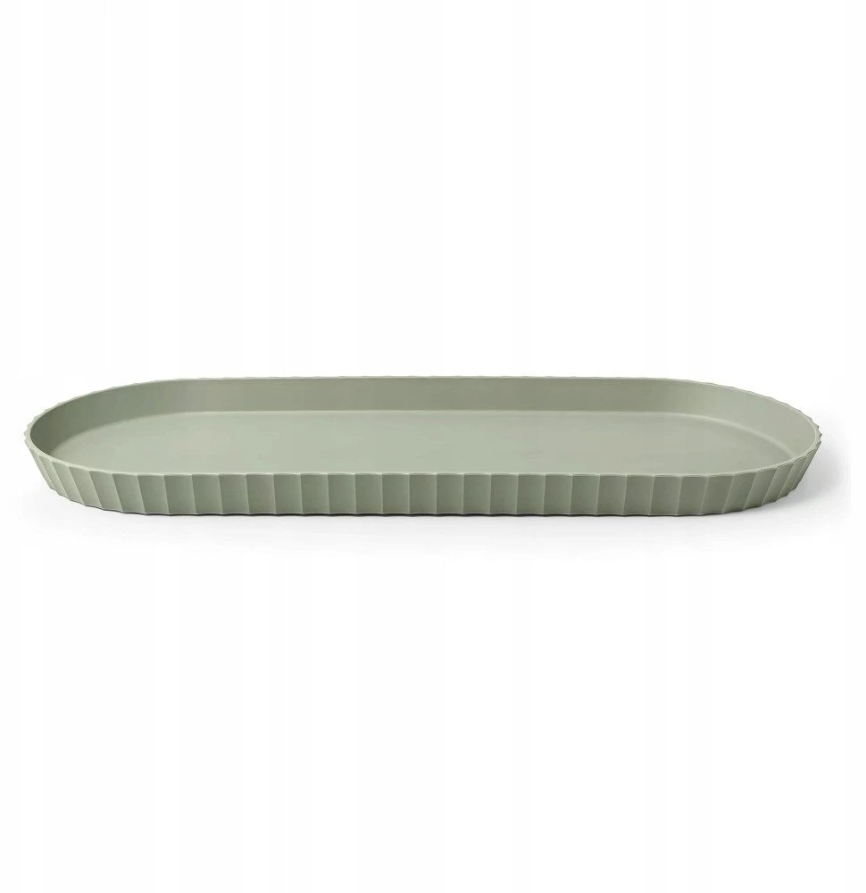 Bolesławiec Platter, 51x20.5 cm, žalias, Paestum Collection