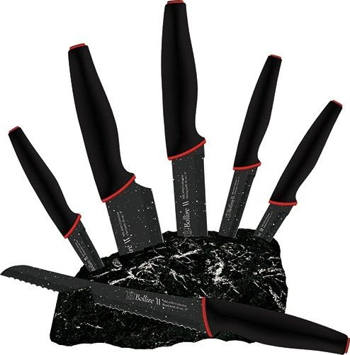 Virtuvinių peilių komplektas Bollire BR-6010, 6 dalių