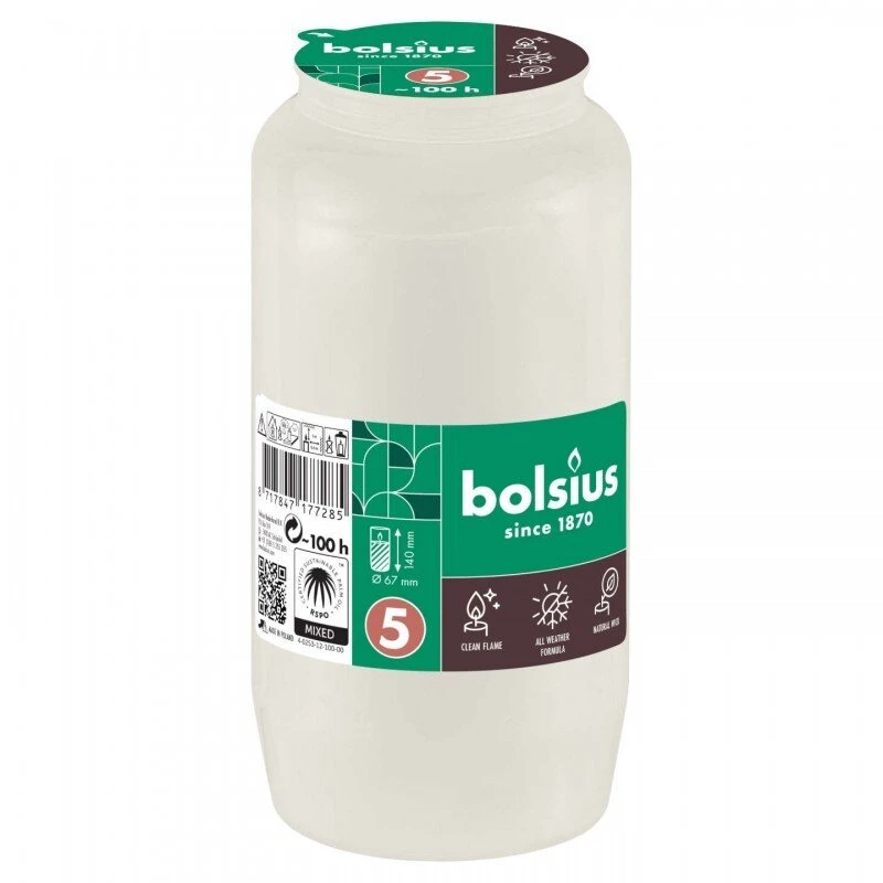ĮDĖKLAS KAPŲ ŽVAKĖS BOLSIUS 100H