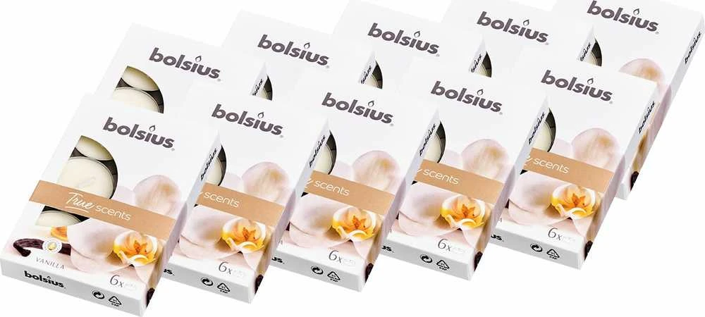 Bolsius BOLSIUS True Scents 4H kvapiosios žvakutės arbatinėms, 60 vnt. Vanilės skonio