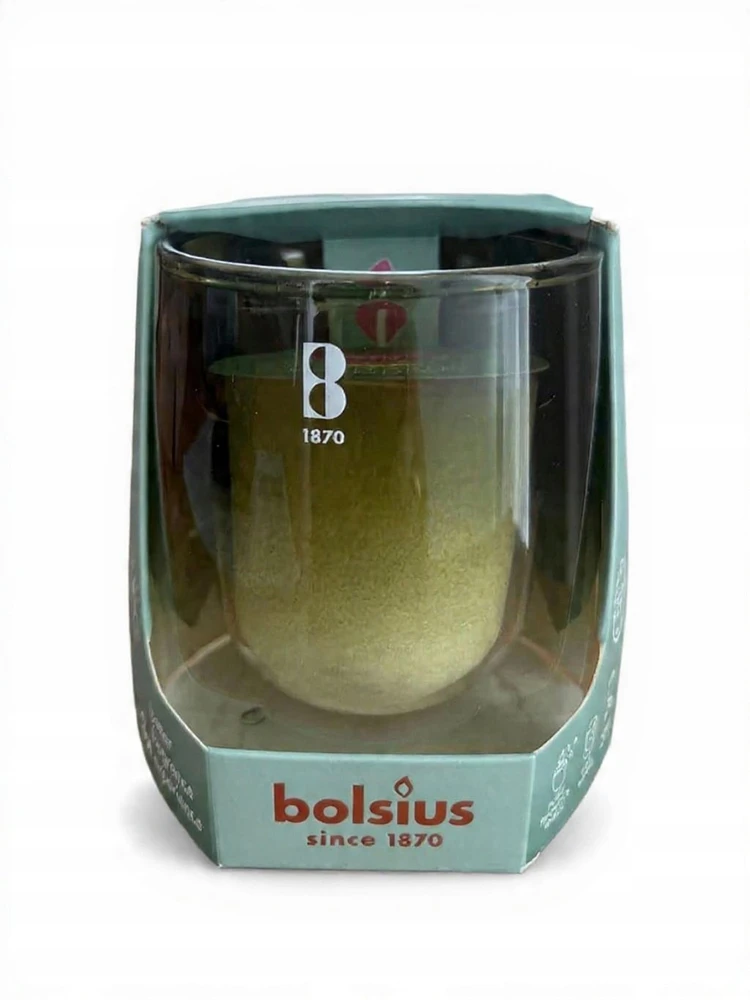 Bolsius CleanLight kvapioji žvakė 95x85mm Gardenia & Fig