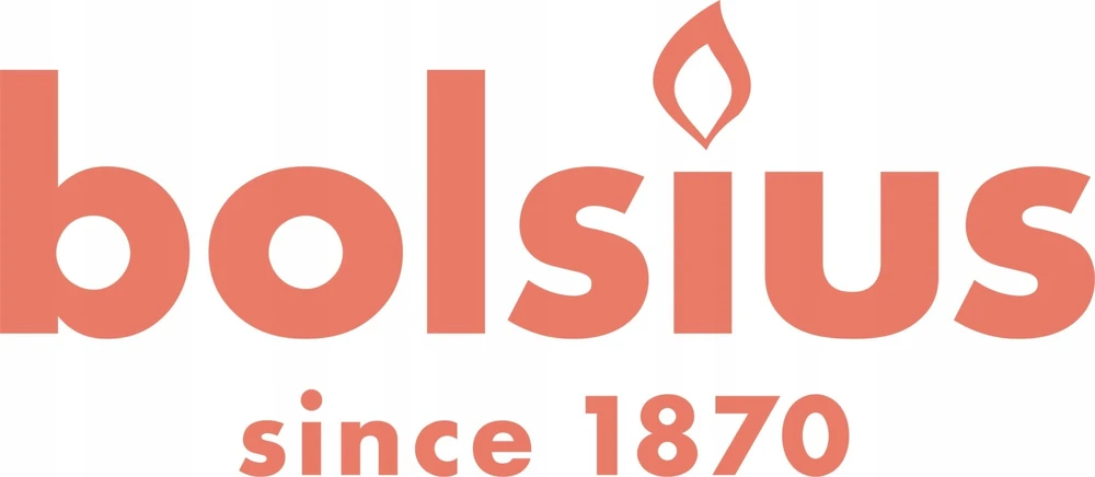 Bolsius Cylinder Candles 4pcs 60x40mm Raudona