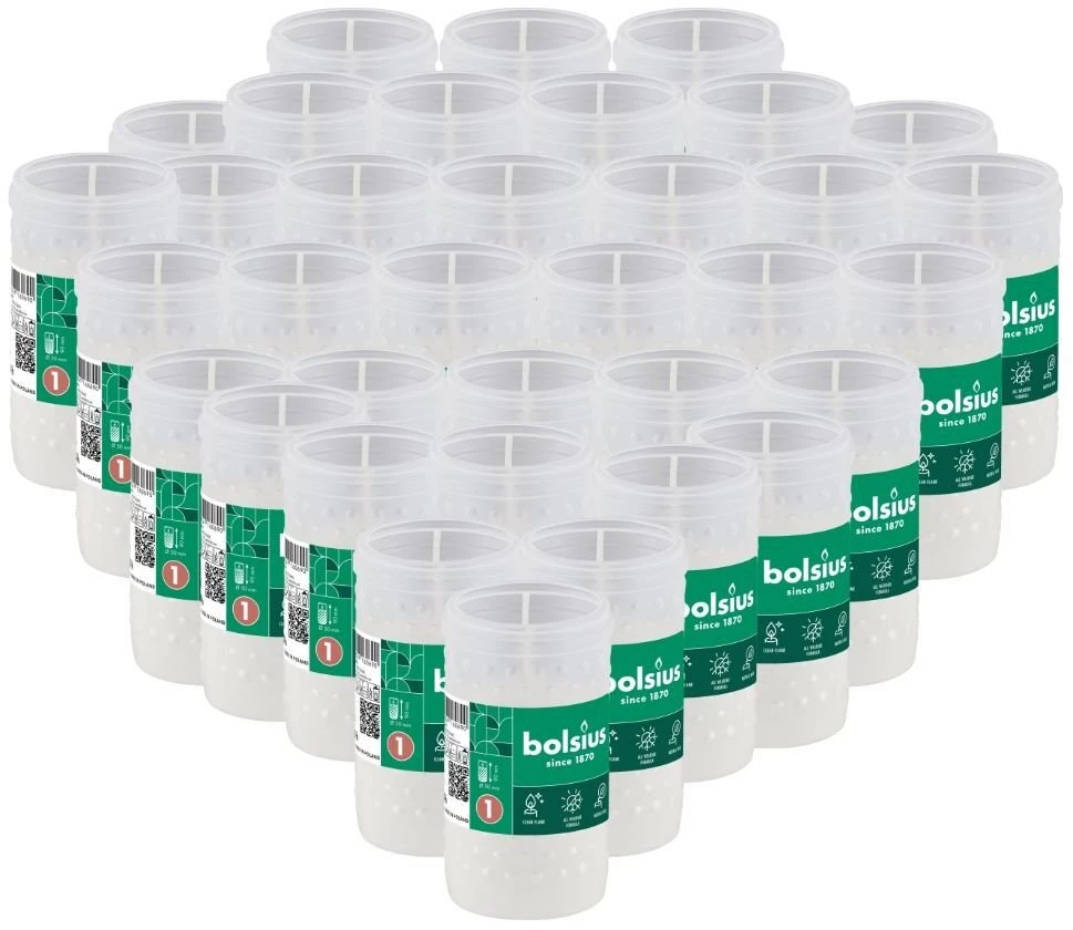 Žvakė, kūginė Bolsius, 24,5 cm, 4 vnt., alyvuogių žalia