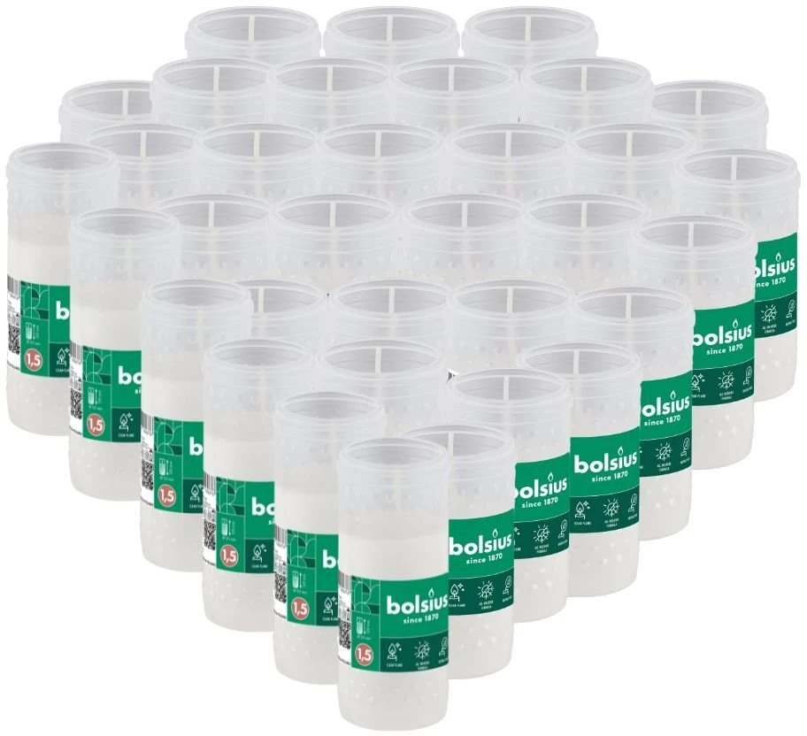 Bolsius Table candles 245/24mm rusvai gelsvas 4pcs