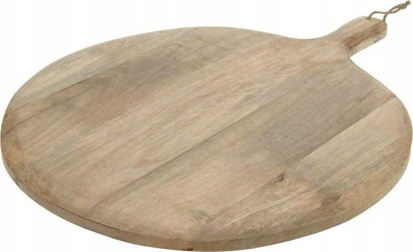 Boltze Apvali serviravimo lenta iš mango medienos, Ø 47 cm