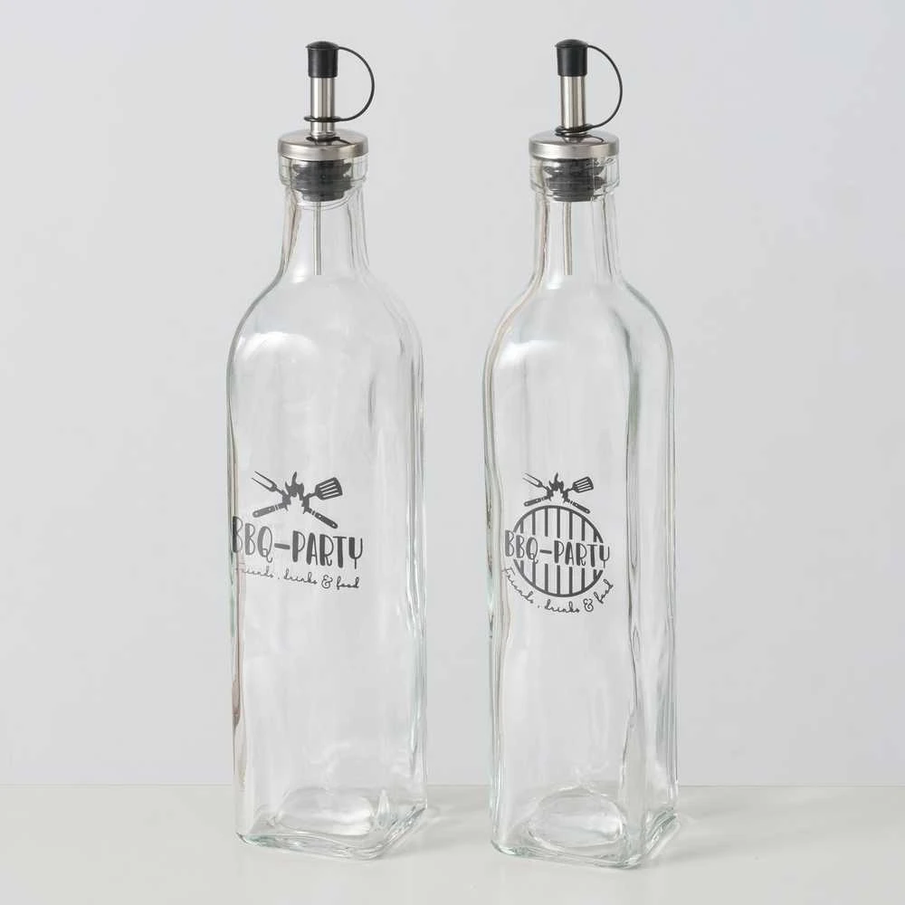 Boltze Padažo buteliai su dozatoriumi BBQ, 500 ml, 2 vnt.